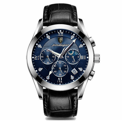 Waterproof Luminous Calendar Mens Watch