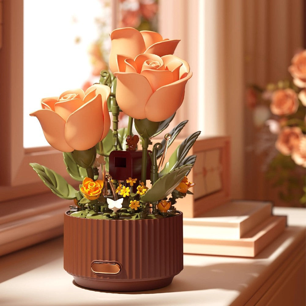 Eternal flower building blocks