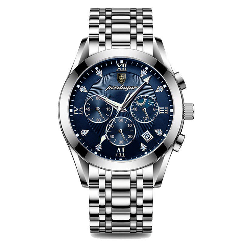 Waterproof Luminous Calendar Mens Watch