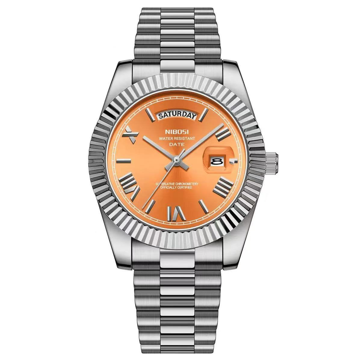 Men's Classic Retro Calendar Quartz Watch