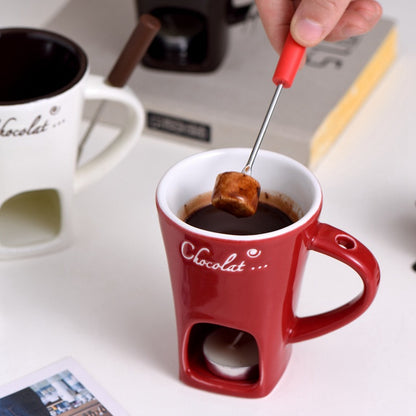 Ceramic Hot Pot Mug Chocolate Cup