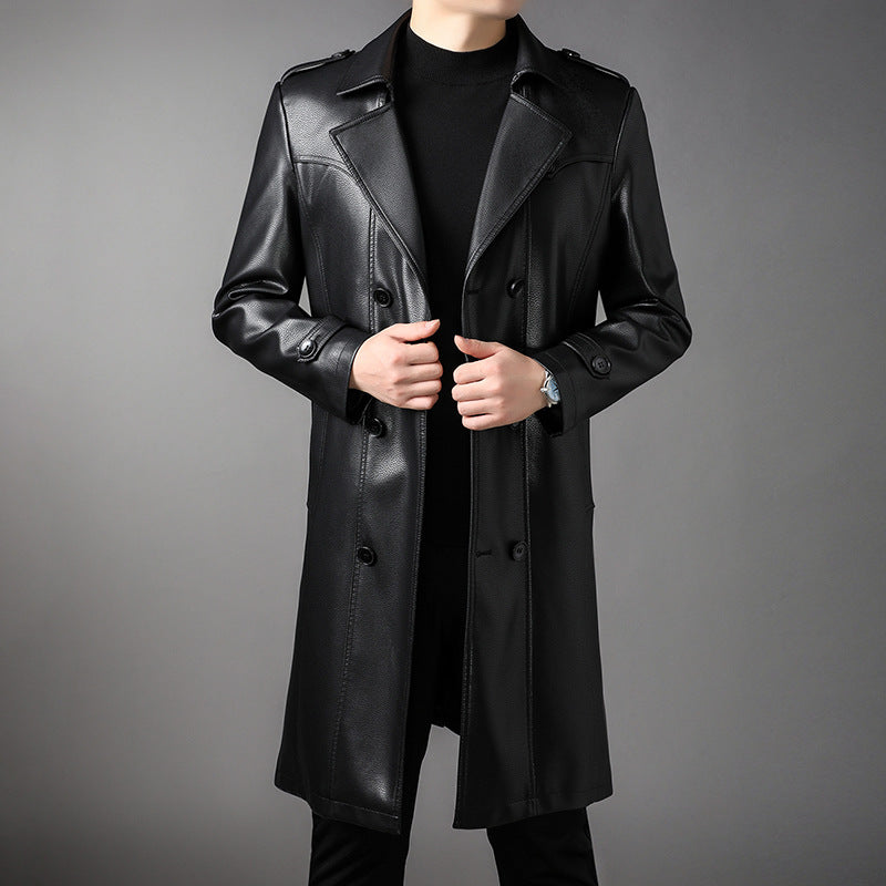 Men's Leather Coat