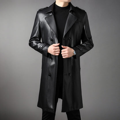 Men's Leather Coat