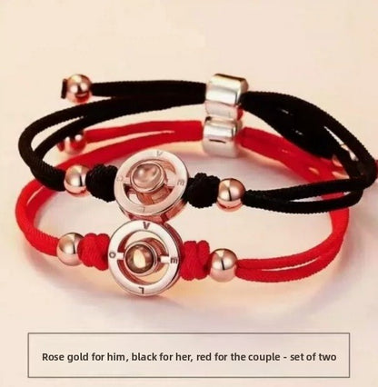 Couple Projection Bracelet Romantic Gift