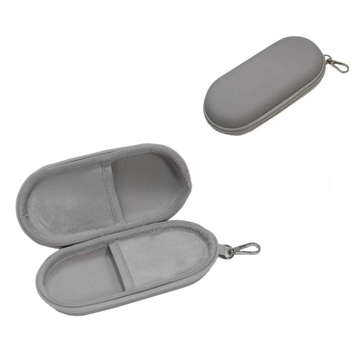 Oval EVA Zipper Sunglasses Case