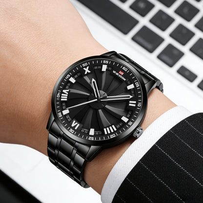 Sharingan Rotating Dial Quartz Watch