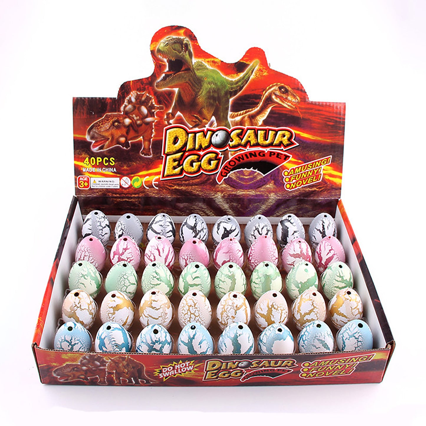 Water Expanding Dinosaur Egg Hatching Toy for Kids