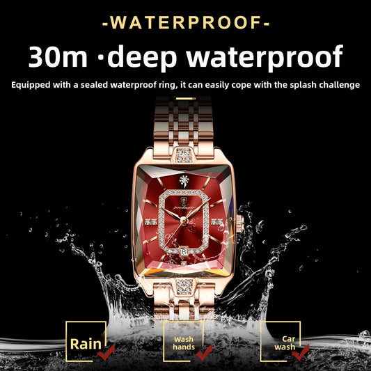 Women's Square Quartz Watch