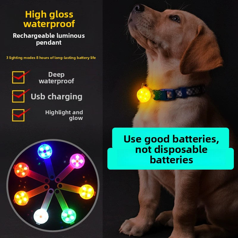 USB Rechargeable LED Pet Light Pendant