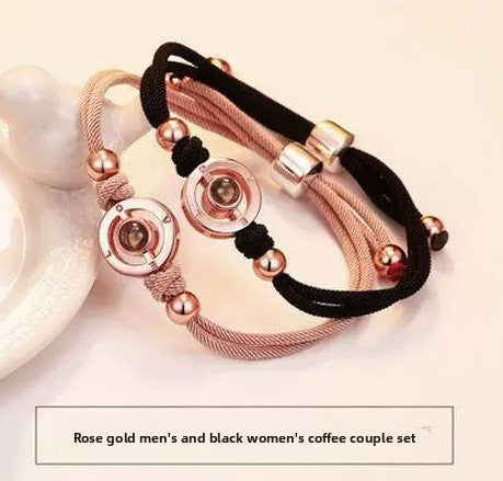 Couple Projection Bracelet Romantic Gift