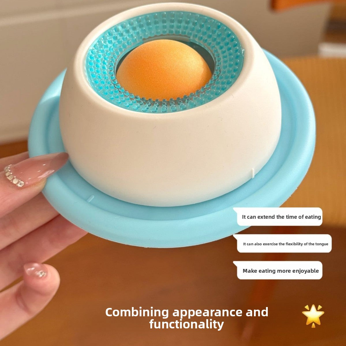 Interactive Slow Feeder Toy for Cats and Dogs