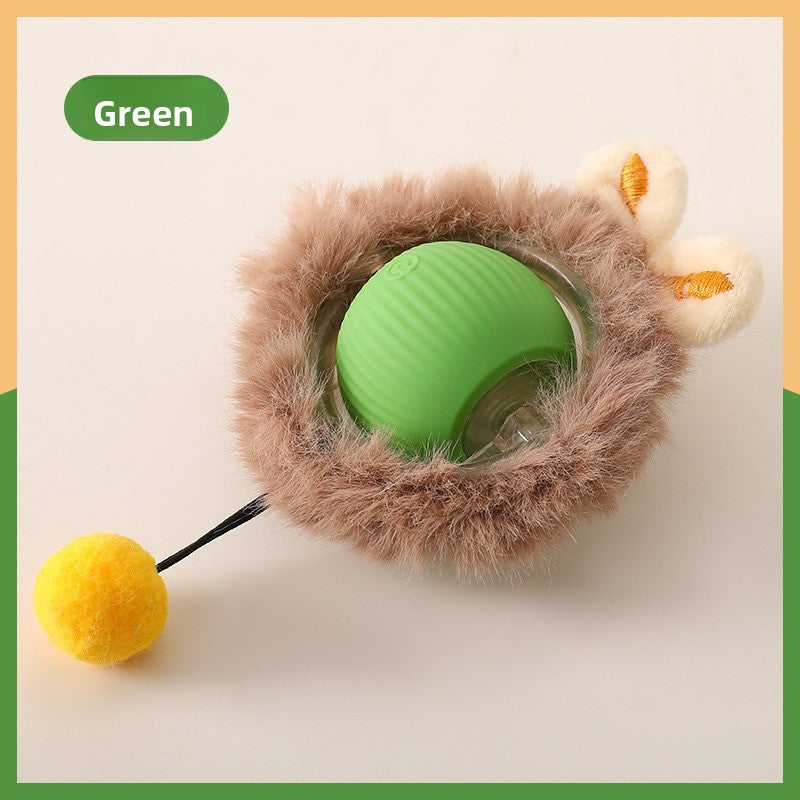 Cat Toy Smart Rolling Ball Self-Entertainment Interactive Pet Toy