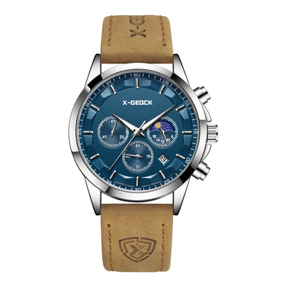 Multifunction Waterproof Mens Watch