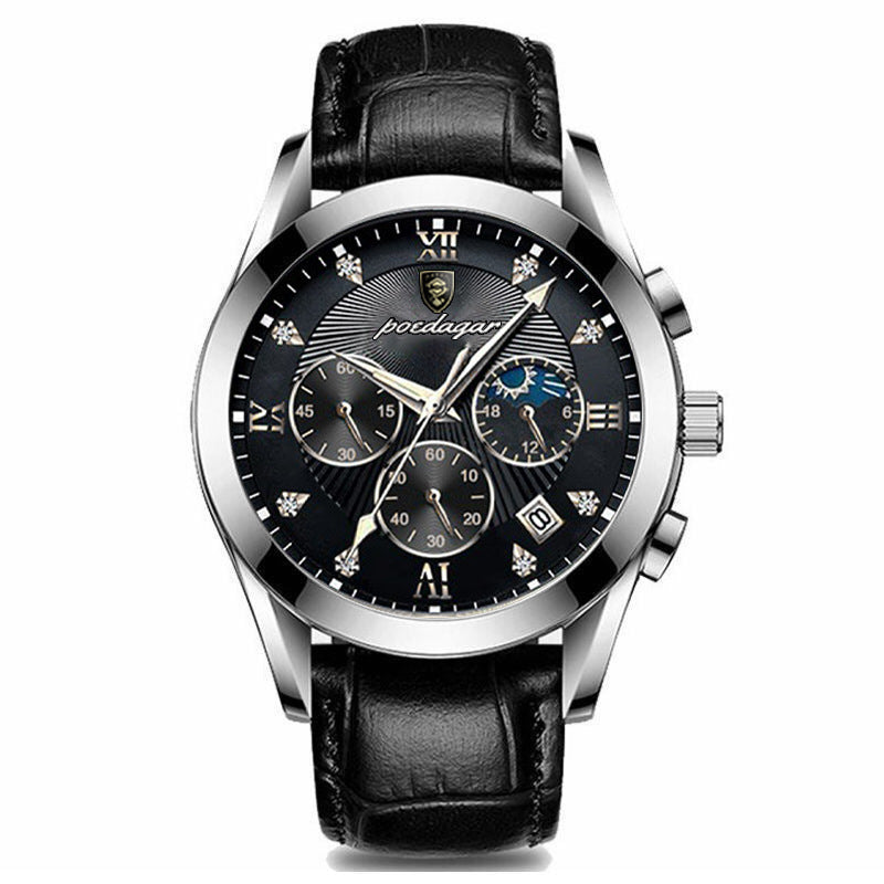 Waterproof Luminous Calendar Mens Watch