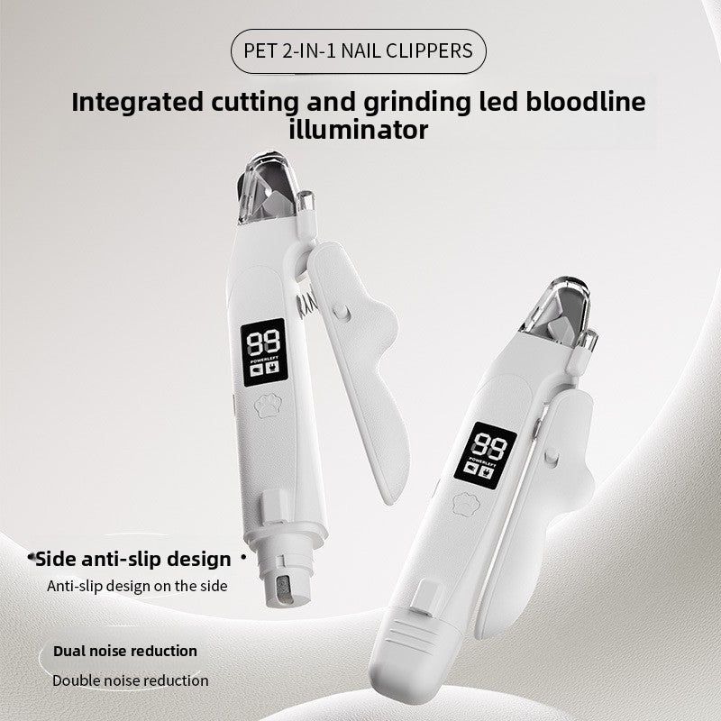 Electric Pet Nail Clipper and Grinder
