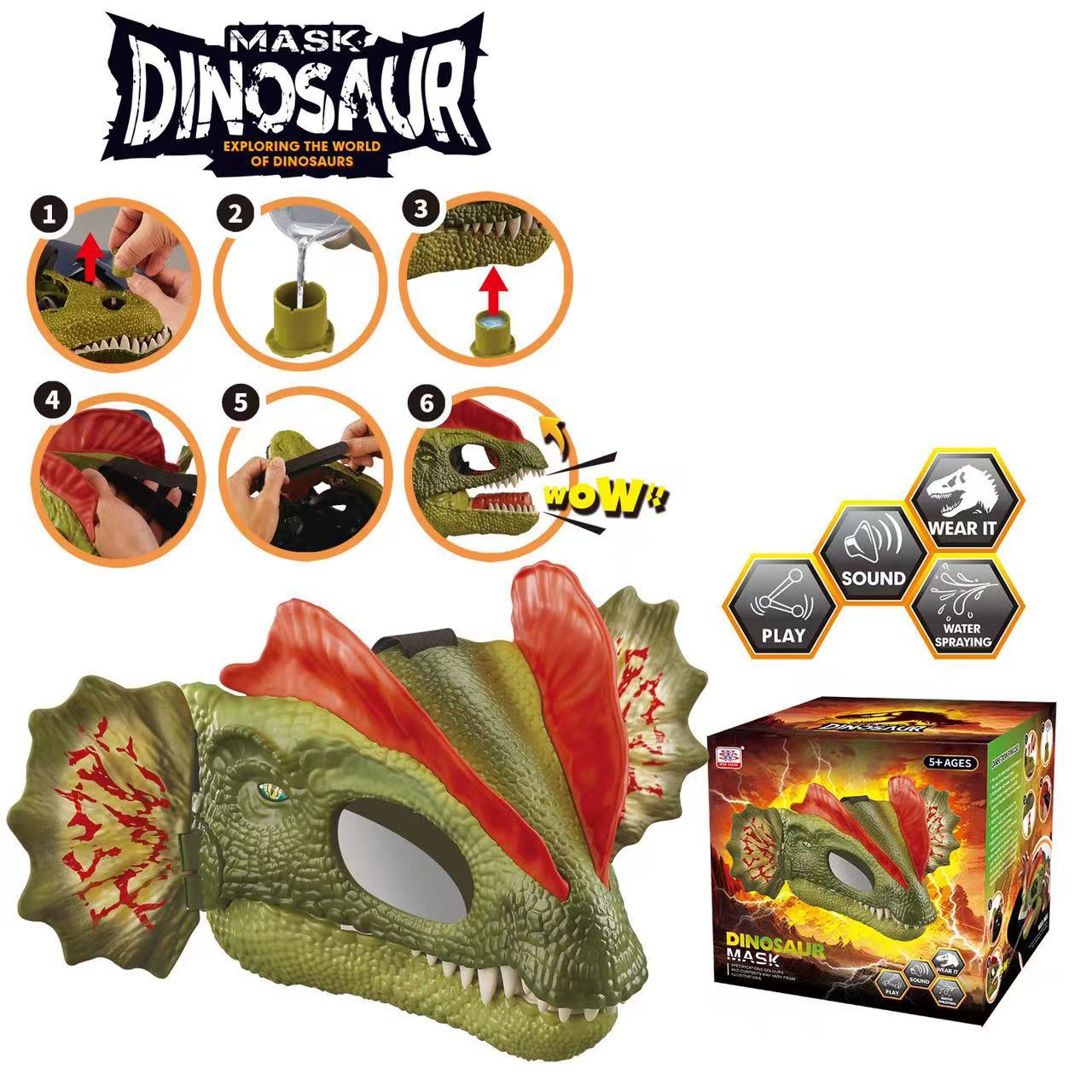 Dinosaur Toy Mask