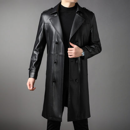 Men's Leather Coat
