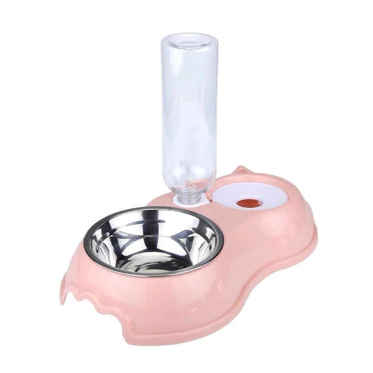 Automatic Pet Food and Water Dispenser Bowl