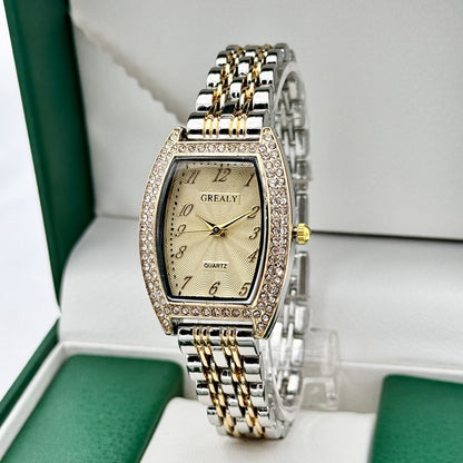 Fashion Quartz Watch Digital Analog Combo
