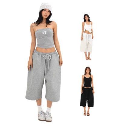 Womens Wide Leg Casual Pants