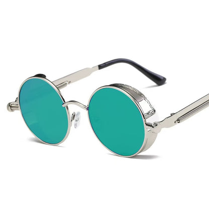 Retro Round Frame Sunglasses