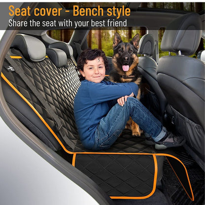 Car Backseat Pet Hammock Cover