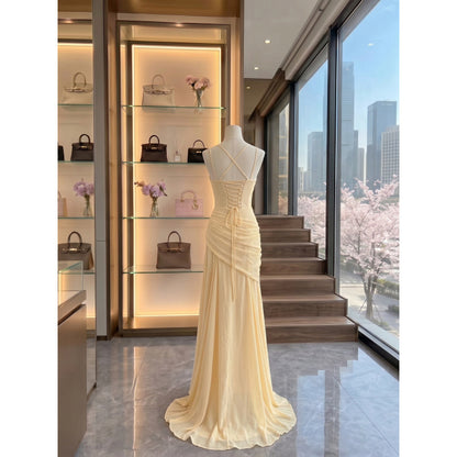 Elegant One-Shoulder Bodycon Long Dress