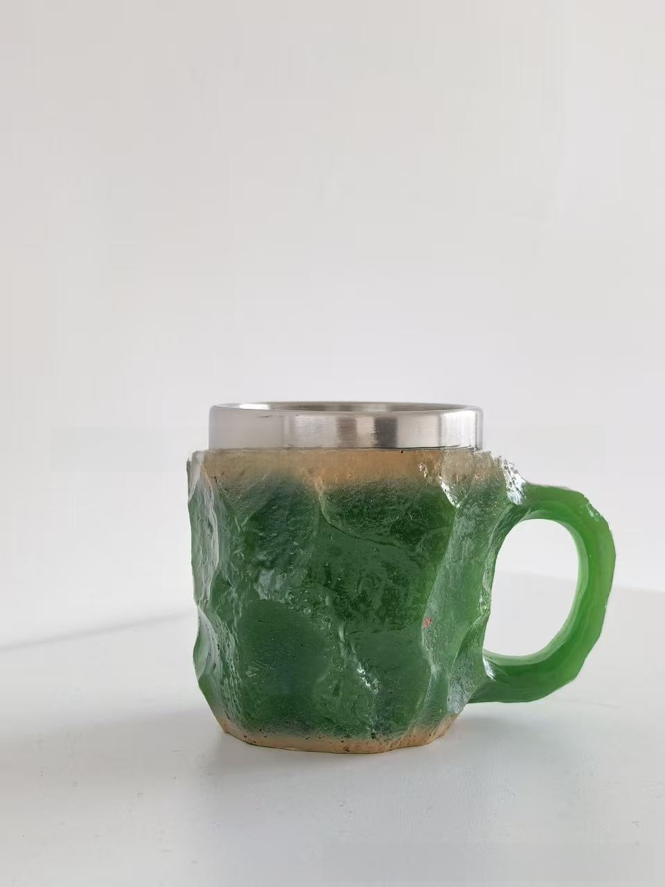 Crystal Coffee Mugs Imitation Mineral Crystal Coffee Resin Cup
