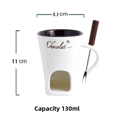 Ceramic Hot Pot Mug Chocolate Cup