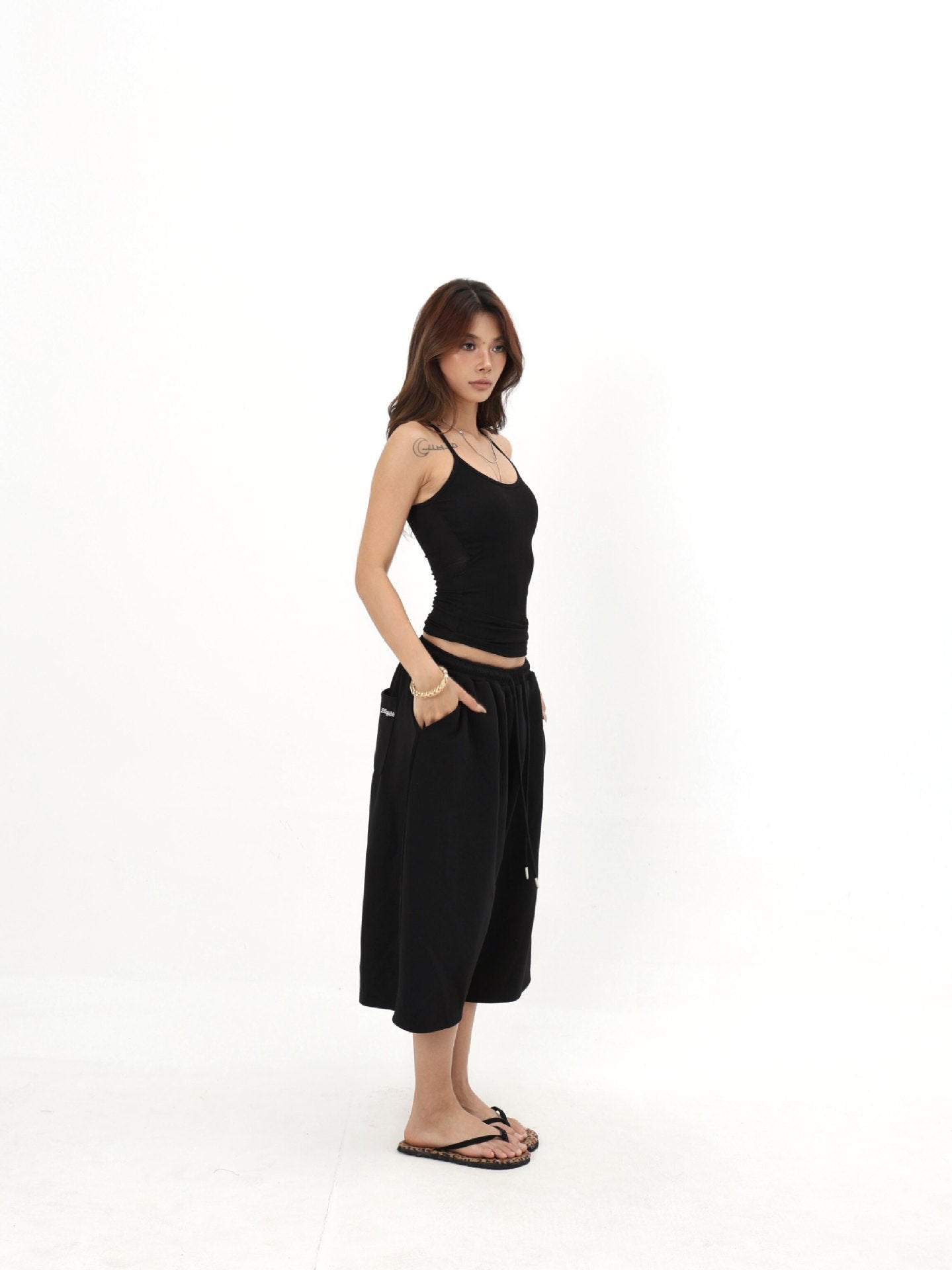Womens Wide Leg Casual Pants