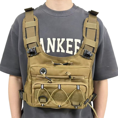 Tactical Chest Bag for Hiking & Outdoor Activities