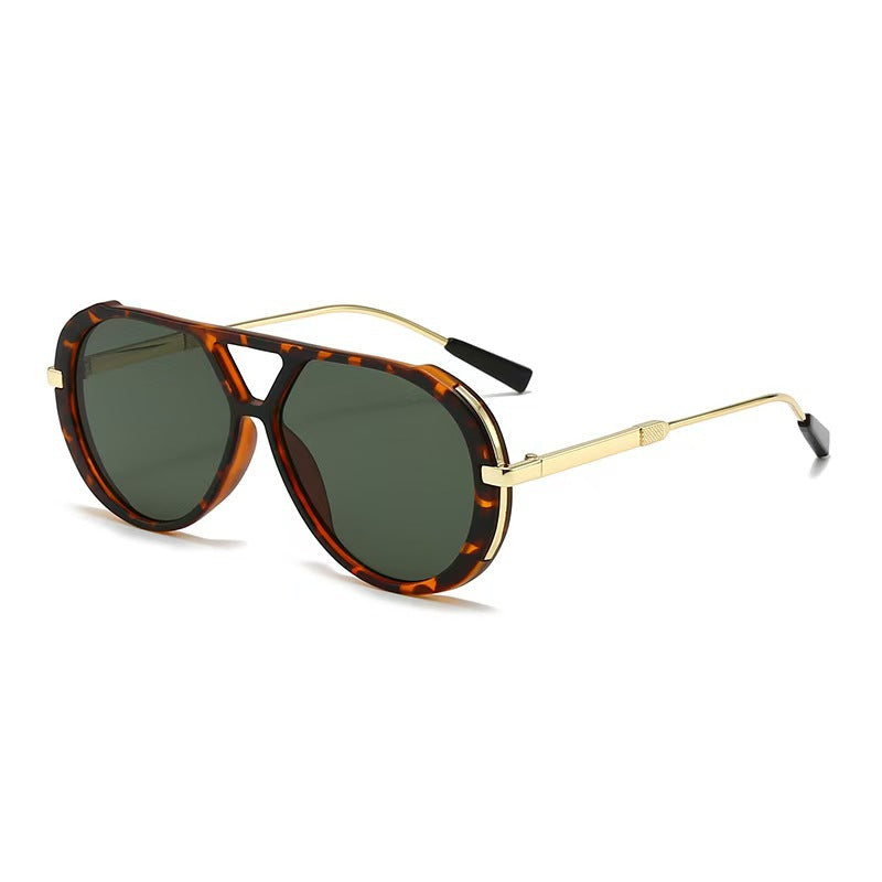 Fashion Oval Frame Sunglasses