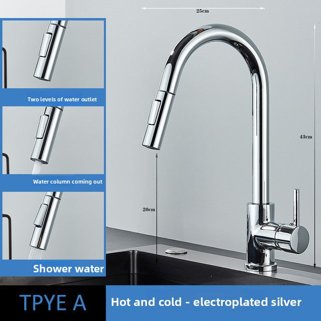 Kitchen mixer faucet