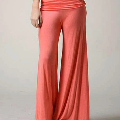Wide-Leg Yoga Pants