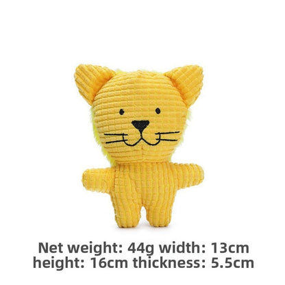 Plush Bite-Resistant Sound Pet Toys for Dogs and Cats