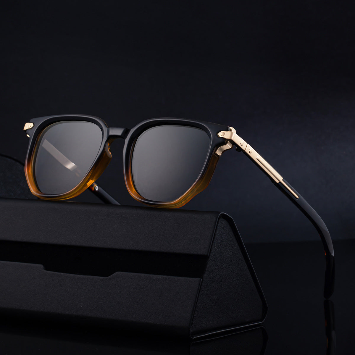 Men's Polygonal Square Sunglasses