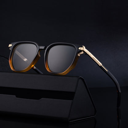 Men's Polygonal Square Sunglasses