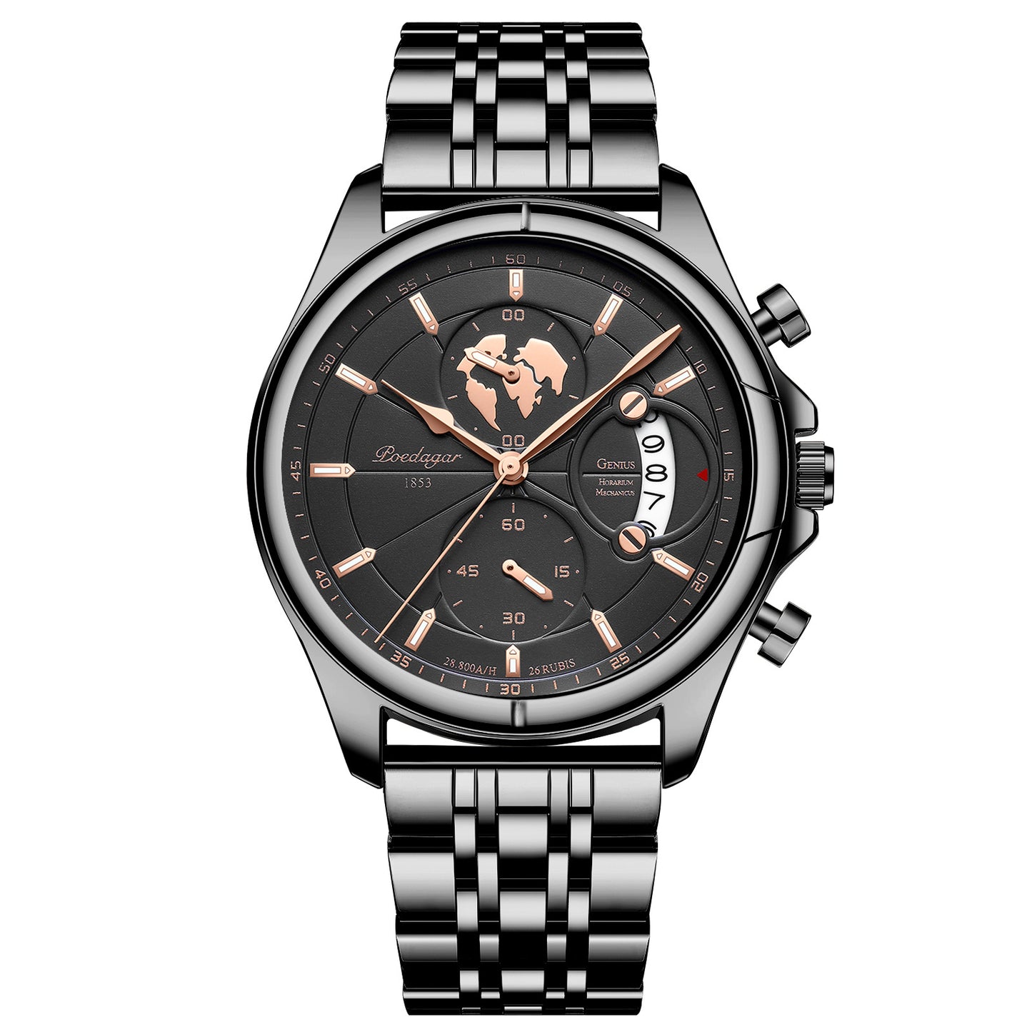 Multifunctional Waterproof Mens Sport Watch