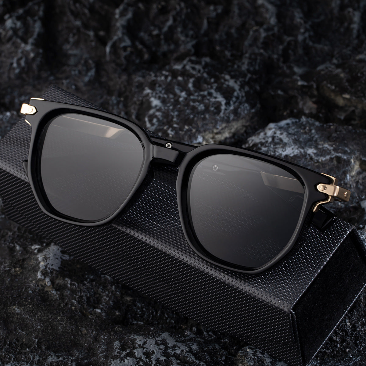 Men's Polygonal Square Sunglasses