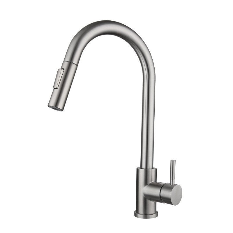 304 Stainless Steel Pull-Out Kitchen Mixer Tap