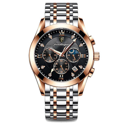 Waterproof Luminous Calendar Mens Watch