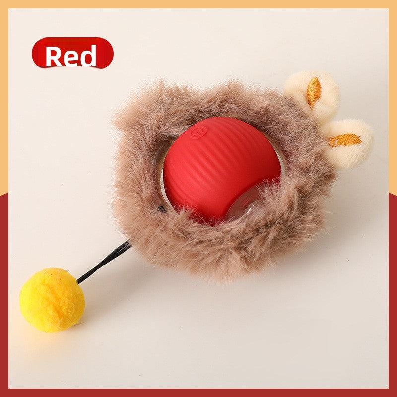 Cat Toy Smart Rolling Ball Self-Entertainment Interactive Pet Toy
