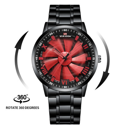 Sharingan Rotating Dial Quartz Watch