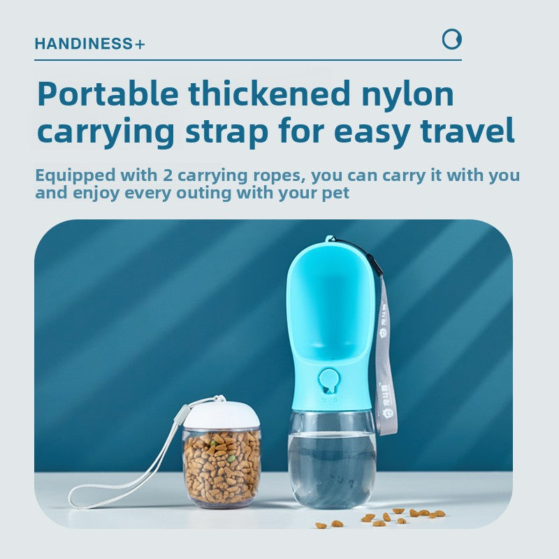 Portable Pet Water and Food Dispenser