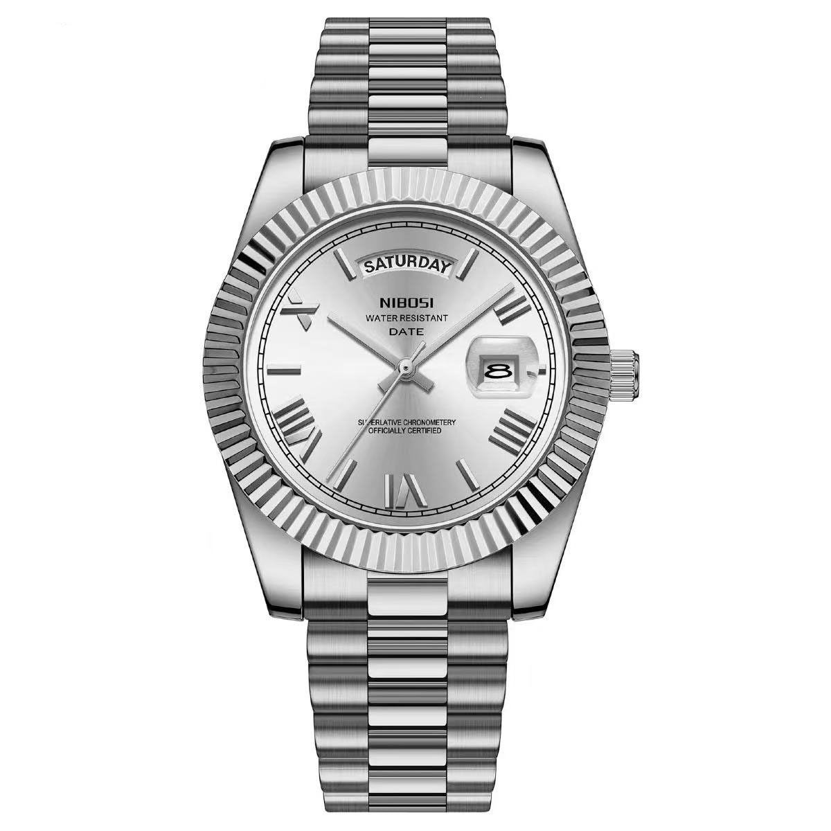 Classic Retro Calendar Watch