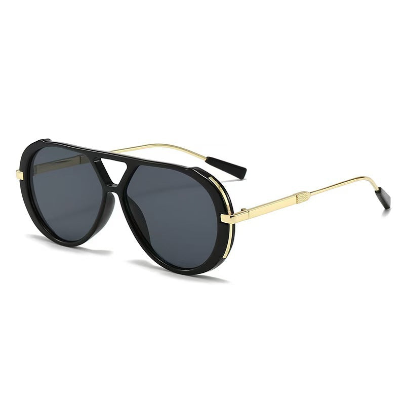 Fashion Oval Frame Sunglasses