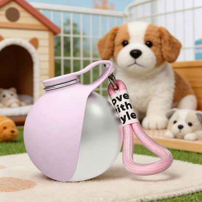 Portable Pet Water Dispenser for Outdoor Use