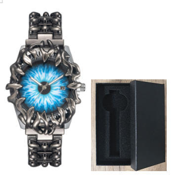 Men's Retro Y2K Claw Quartz Watch – Luminous Calendar Alloy Design