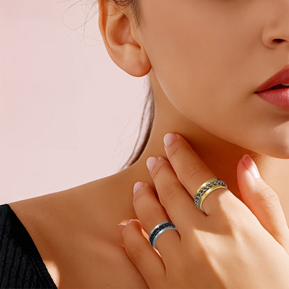 Rotating Stainless Steel Ring Bottle Opener