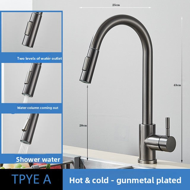 Kitchen mixer faucet
